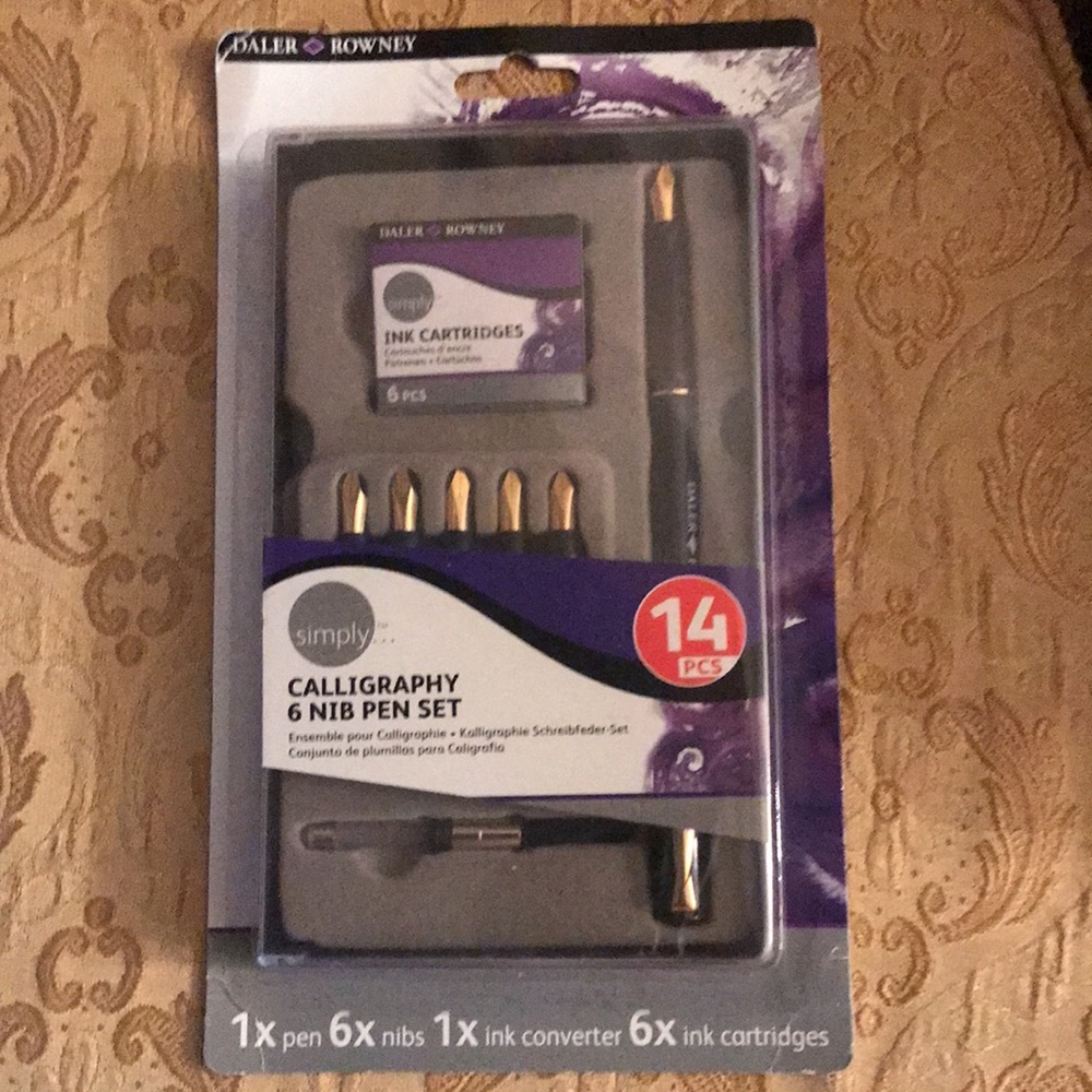 Calligraphy Set NWT